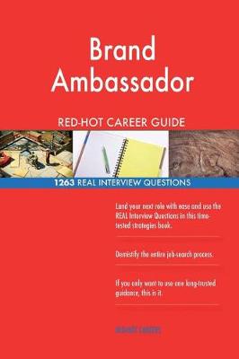 Book cover for Brand Ambassador Red-Hot Career Guide; 1263 Real Interview Questions