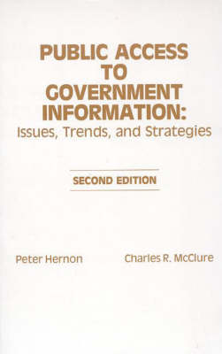 Book cover for Public Access to Government Information
