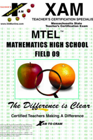 Cover of MTEL Mathematics High School