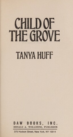 Book cover for Child of the Grove