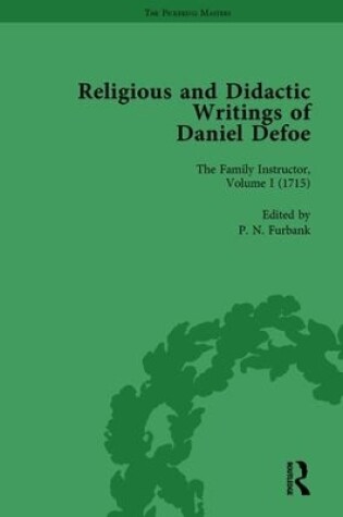 Cover of Religious and Didactic Writings of Daniel Defoe, Part I Vol 1