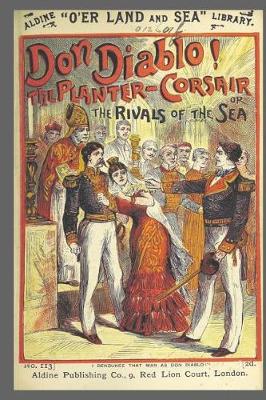 Book cover for Journal Vintage Penny Dreadful Book Cover Reproduction Rivals of the Sea