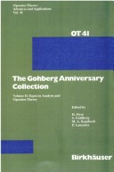 Book cover for Gohberg Anniversary Collection, the Volume II