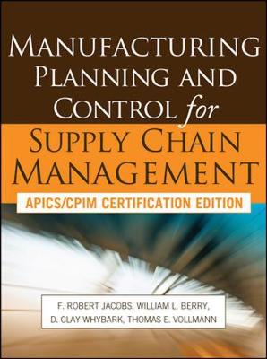 Book cover for Manufacturing Planning and Control for Supply Chain Management