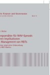 Book cover for Erklaerungsansaetze fuer NAV-Spreads und deren Implikationen fuer das Management von REITs