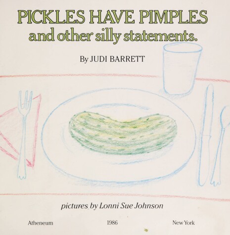 Book cover for Pickles Have Pimples