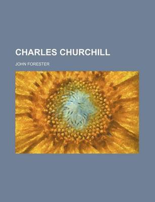 Book cover for Charles Churchill