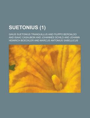 Book cover for Suetonius Volume 1