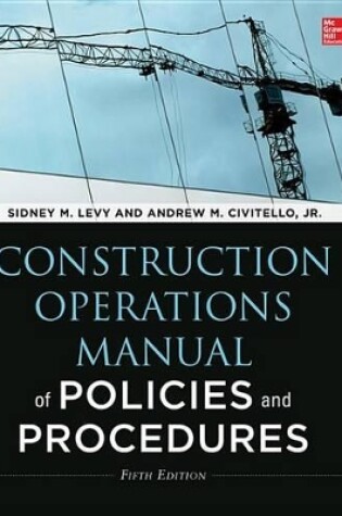 Cover of Construction Operations Manual of Policies and Procedures, Fifth Edition