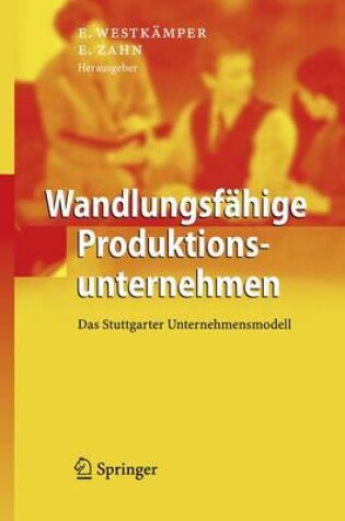 Cover of Wandlungsfa Hige Produktionsunternehmen