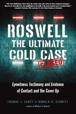 Cover of Roswell: the Ultimate Cold Case