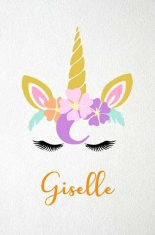 Cover of Giselle A5 Lined Notebook 110 Pages