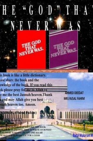 Cover of The "GOD" That Never Was