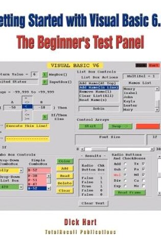 Cover of Getting Started With Visual Basic 6.0