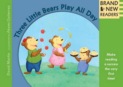 Book cover for Three Little Bears Play All Day