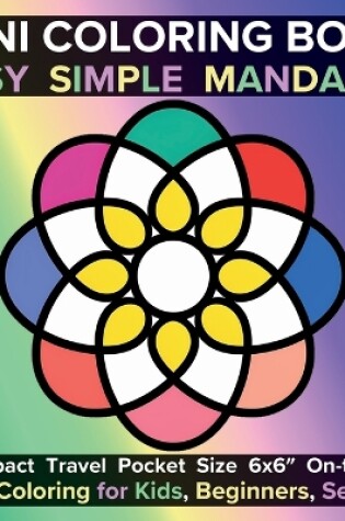 Cover of Mini Coloring Book Easy Simple Mandalas