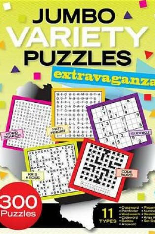 Cover of Jumbo Variety Puzzles Extravaganza!
