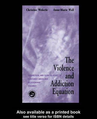 Book cover for The Violence and Addiction Equation