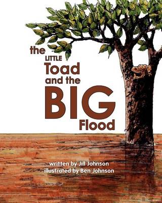 Book cover for The Little Toad and The Big Flood