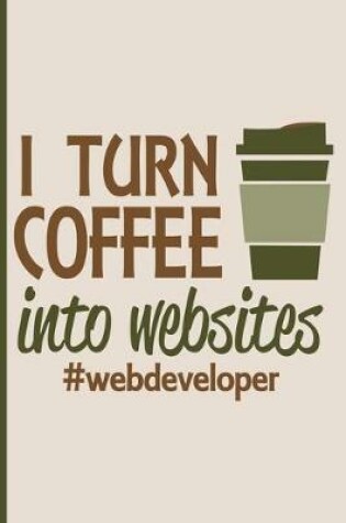 Cover of Web Developer Coffee Lover Journal