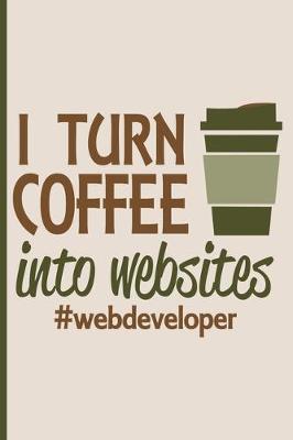 Book cover for Web Developer Coffee Lover Journal