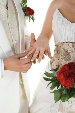 Cover of Wedding Journal Placing Ring On Finger