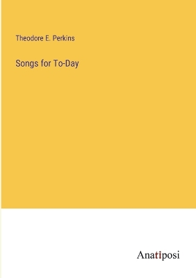 Book cover for Songs for To-Day