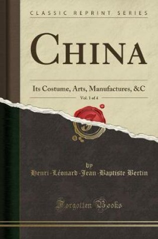 Cover of China, Vol. 1 of 4