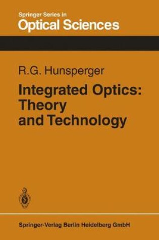 Cover of Integrated Optics