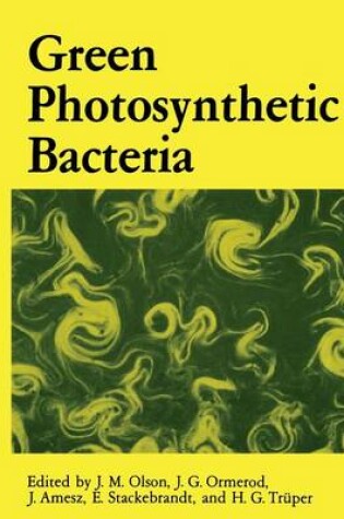 Cover of Green Photosynthetic Bacteria