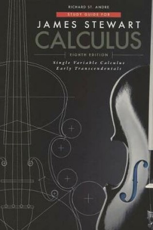 Cover of Study Guide for Stewart's Single Variable Calculus: Early Transcendentals, 8th