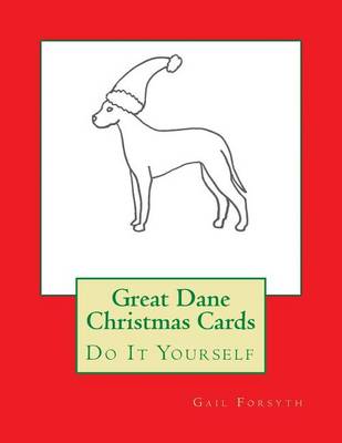 Book cover for Great Dane Christmas Cards