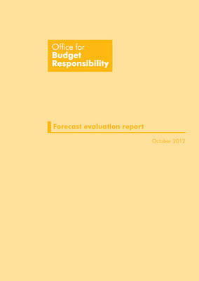 Cover of Forecast evaluation report October 2012