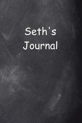 Cover of Seth Personalized Name Journal Custom Name Gift Idea Seth