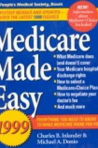 Cover of Medicare Made Easy 1999