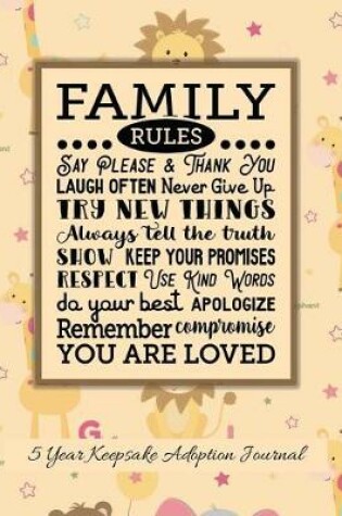 Cover of Family Rules Try New Things Remember You Are Loved