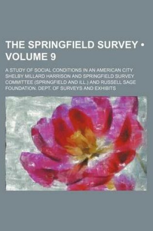 Cover of The Springfield Survey (Volume 9); A Study of Social Conditions in an American City