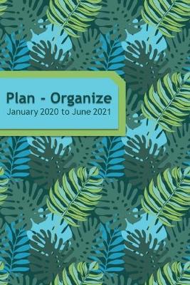 Book cover for Plan - Organize - January 2020 to June 2021