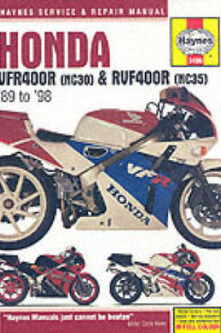 Cover of Honda VFR400 and RVF400 V-fours, 1989-97