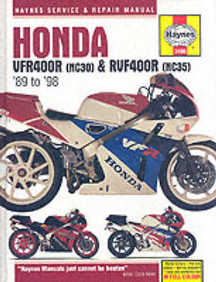 Cover of Honda VFR400 and RVF400 V-fours, 1989-97