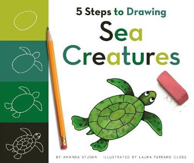 Cover of 5 Steps to Drawing Sea Creatures