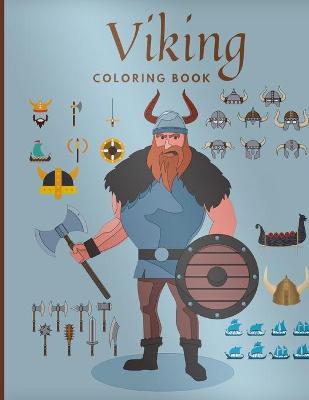 Book cover for Viking Coloring Books