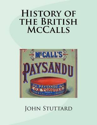 Book cover for History of The British McCalls