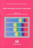 Book cover for Most-favoured Nation Treatment