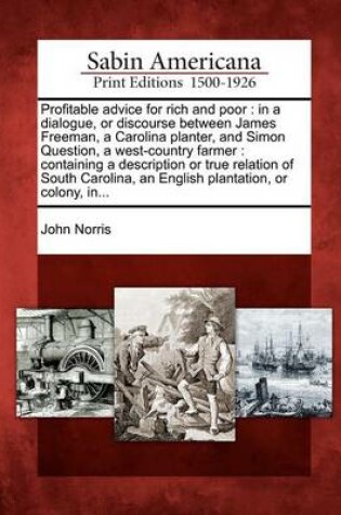 Cover of Profitable Advice for Rich and Poor