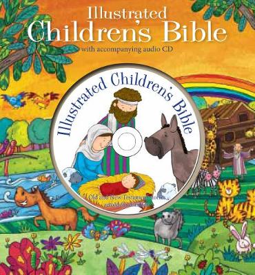 Book cover for Illustrated Children's Bible with CD