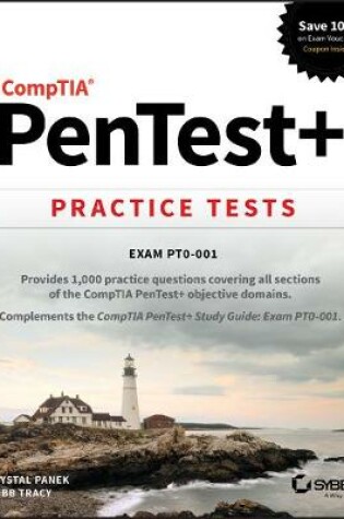 Cover of CompTIA PenTest+ Practice Tests – Exam PT0–001