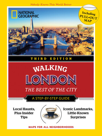 Book cover for National Geographic Walking Guide: London, Third Edition