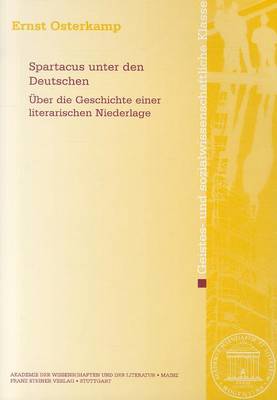 Book cover for Spartacus Unter Den Deutschen