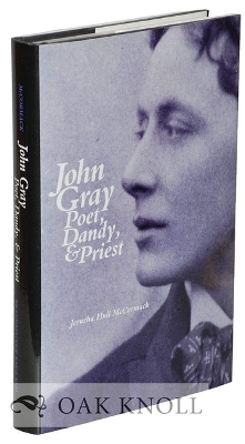 Book cover for John Gray: Poet, Dandy and Priest